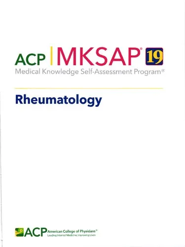 MKSAP 19: medical knowledge self-assessment program. Rheumatology