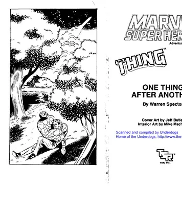 Marvel Super Heroes Adventure Gamebook 5The Thing
