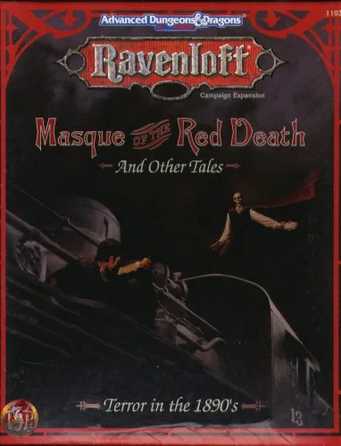 Masque of the Red Death and Other Tales (AD&D 2nd Ed Roleplaying, Ravenloft, Expansion, 1103)