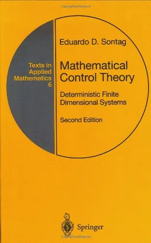 Mathematical Control Theory: Deterministic Finite Dimensional Systems