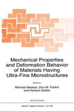 Mechanical Properties and Deformation Behavior of Materials Having Ultra-Fine Microstructures