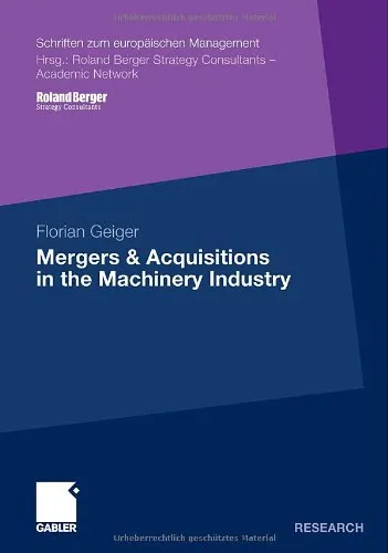 Mergers and Acquisitions in the Machinery Industry