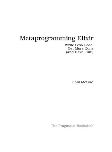 Metaprogramming Elixir