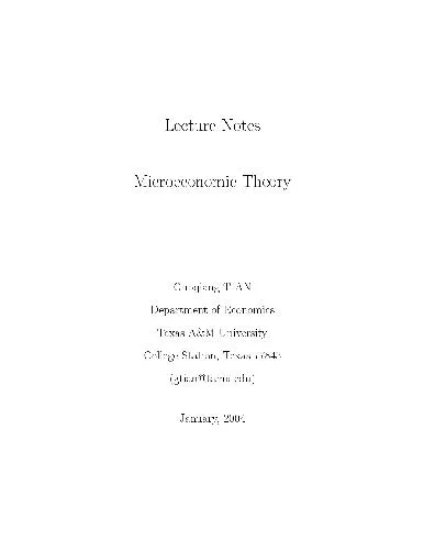 Microeconomic theory