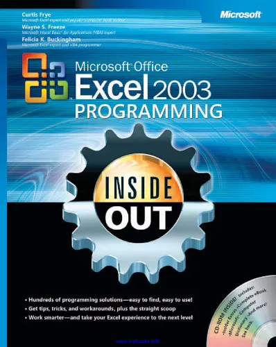 Microsoft Office Excel 2003 Programming Inside Out