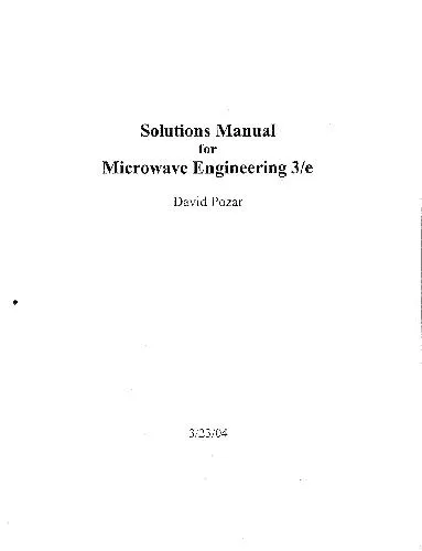 Microwave Engineering