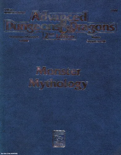 Monster Mythology (Advanced Dungeons & Dragons: Dungeon Master's Guide Rules Supplement-2128-Dm5r4)