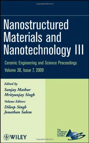 Nanostructured Materials and Nanotechnology III (Ceramic Engineering and Science Proceedings)