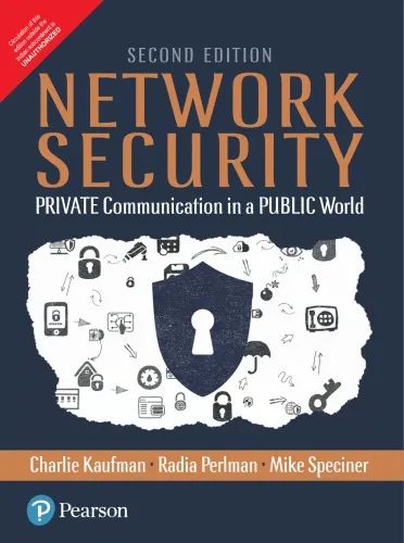 Network security: private communication in a public world