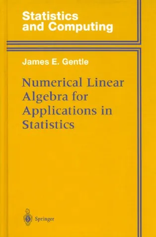 Numerical Linear Algebra for Applications in Statistics