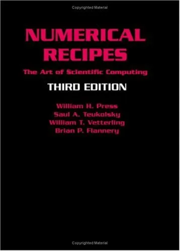 Numerical recipes: the art of scientific computing