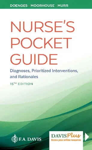 Cover of Nurse's Pocket Guide: Diagnoses, Prioritized Interventions and Rationales, 12th Edition