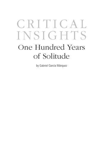 One hundred years of solitude: by Gabriel García Márquez