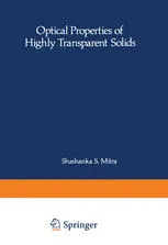 Optical Properties of Highly Transparent Solids