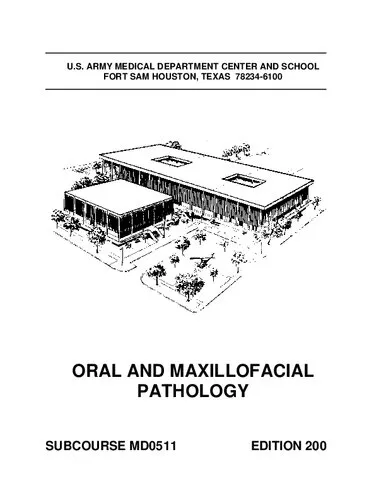 Oral and Maxillofacial Pathology MD0511