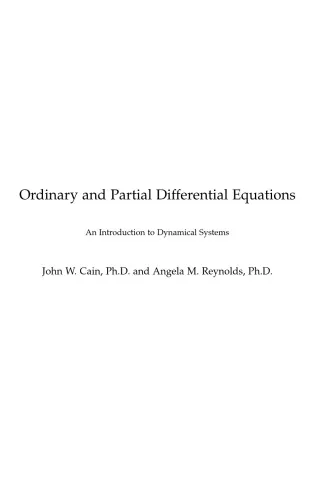 Ordinary and Partial Differential Equations: An Introduction to Dynamical Systems