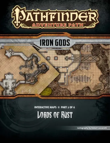 Pathfinder Adventure Path #86: Lords of Rust (Iron Gods 2 of 6) Maps