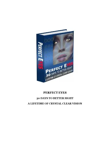 Perfect Eyes - 30 Days to Better Sight