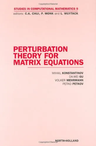 Perturbation Theory for Matrix Equations