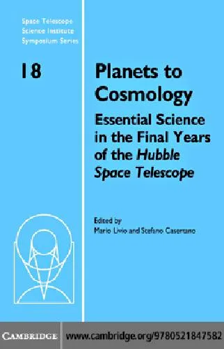 Planets to Cosmology: Essential Science in the Final Years of the Hubble Space Telescope