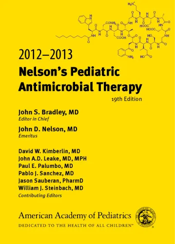 Pocket Book of Pediatric Antimicrobial Therapy