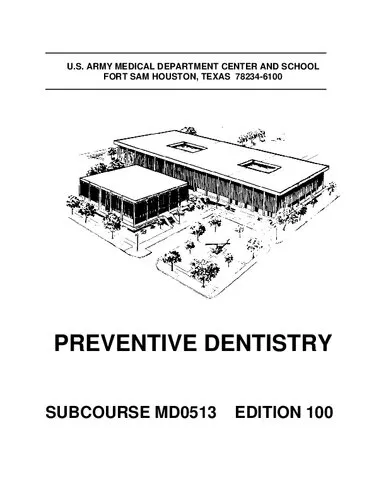 Preventive Dentistry MD0513