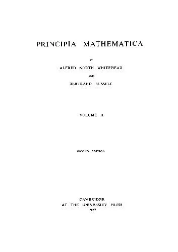 Principia Mathematica