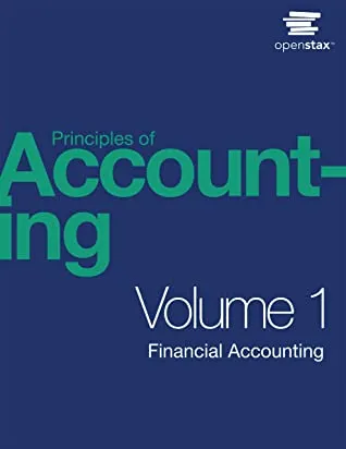 Principles of Accounting, Volume 1: Financial Accounting