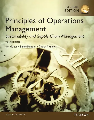 Principles of operations management sustainability and supply chain management