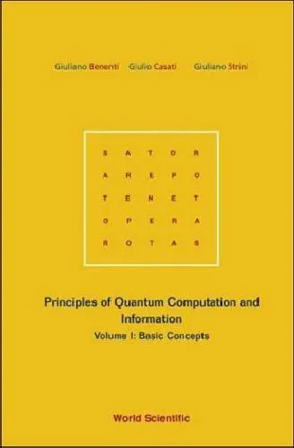 Principles of quantum computation and information. Basic concepts