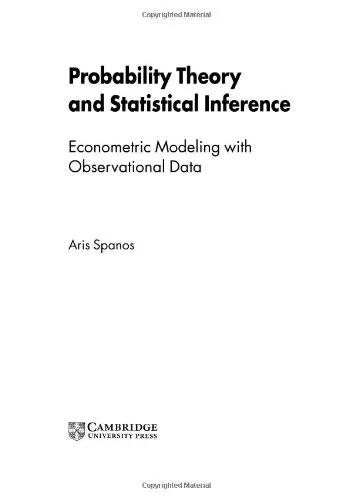 Probability theory and statistical inference: econometric modeling with observational data