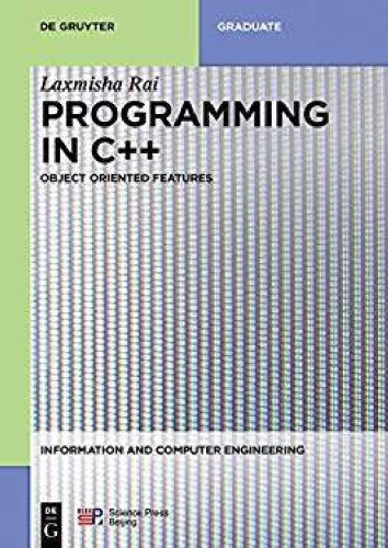 Programming In C++: Object-Oriented Features