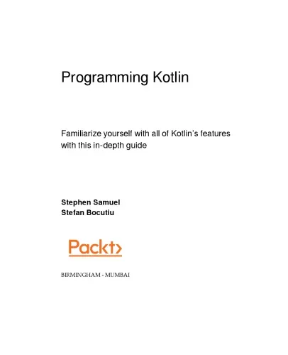 Programming Kotlin