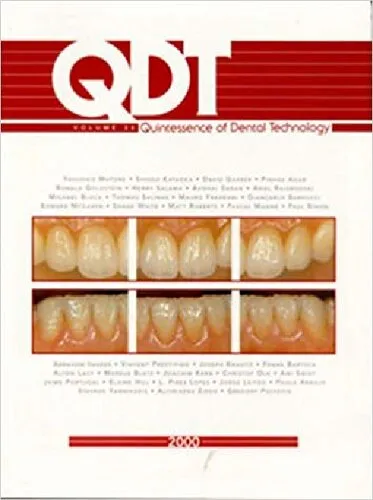 Cover of Qdt 2000: Quintessence of Dental Technology (QDT QUINTESSENCE OF DENTAL TECHNOLOGY)