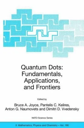 Cover of Quantum Dots: Fundamentals, Applications, and Frontiers
