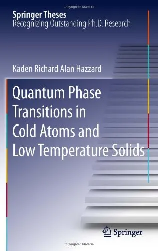 Quantum Phase Transitions in Cold Atoms and Low Temperature Solids