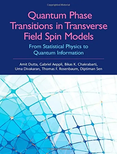 Quantum Phase Transitions in Transverse Field Spin Models: From Statistical Physics to Quantum Information