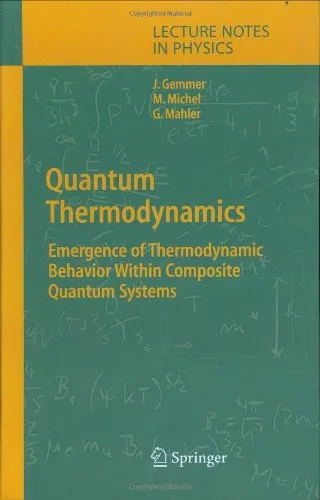 Quantum thermodynamics: emergence of thermodynamic behavior within composite quantum systems