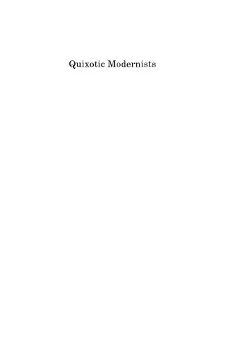 Quixotic modernists: reading gender in Tristana, Trigo and Martínez Sierra