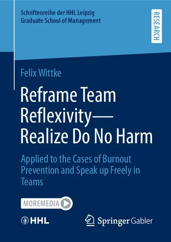 Reframe Team Reflexivity ― Realize Do No Harm: Applied to the Cases of Burnout Prevention and Speak up Freely in Teams