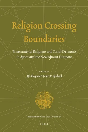 Religion Crossing Boundaries (Religion and the Social Order)