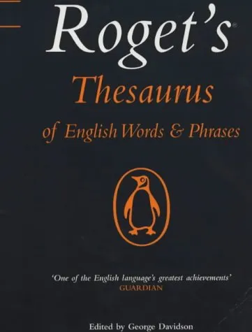 Roget's Thesaurus of English Words and Phrases