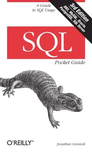 SQL pocket guide Includes index