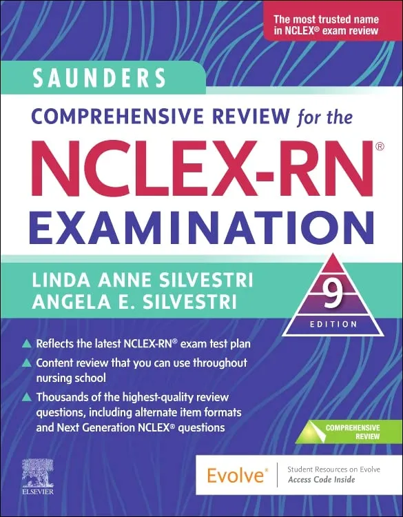 Cover of Saunders Comprehensive Review for the NCLEX-RN® Examination, 8e