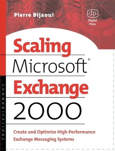 Scaling Microsoft Exchange 2000: Create and Optimize High-Performance Exchange Messaging Systems (HP Technologies)