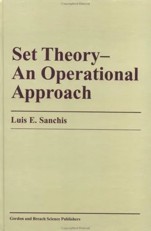 Set Theory-An Operational Approach