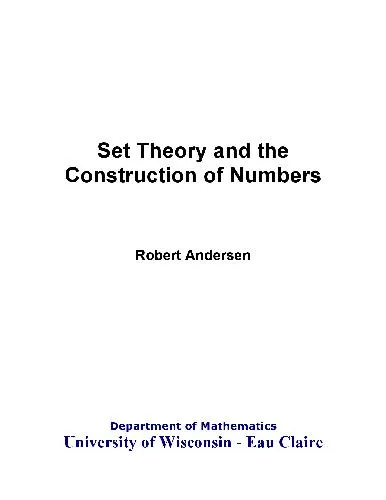 Set theory and the construction of numbers