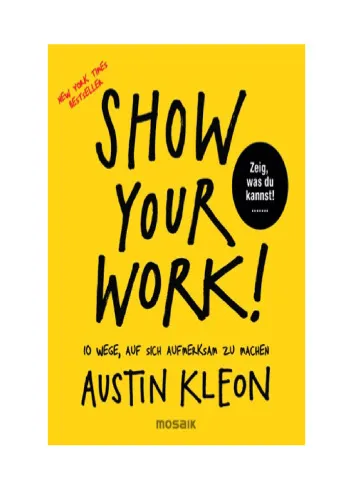 Show Your Work!