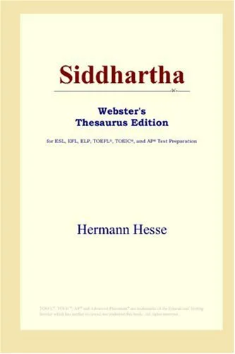 Siddhartha (Webster's Thesaurus Edition)