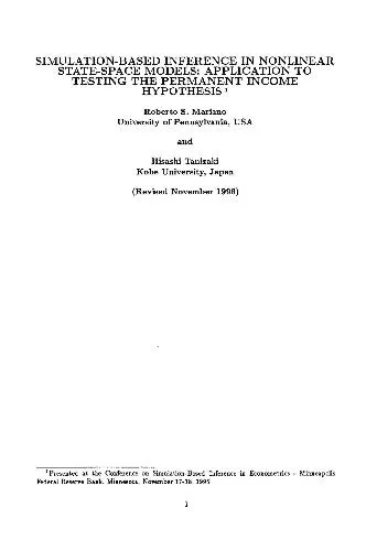 Simulation-based inference in nonlinear state-space models: Application to testing the permanent income hypothesis